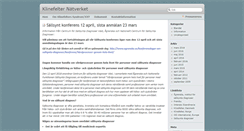 Desktop Screenshot of klinefelter.se