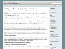 Tablet Screenshot of klinefelter.se